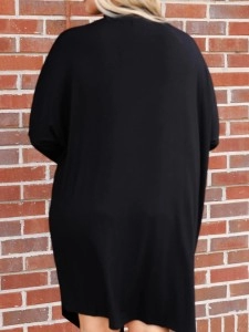 Black loose fitting dress