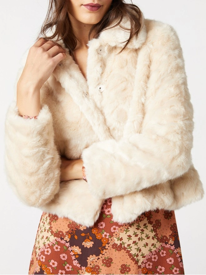 Solid Fur Jacket