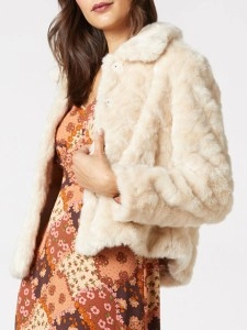 Solid Fur Jacket