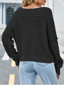 V-Neck Long Sleeve Sweater