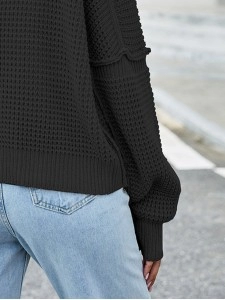 V-Neck Long Sleeve Sweater