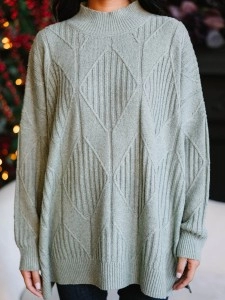 Light Olive Green Sweater