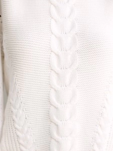 White long sleeve sweater