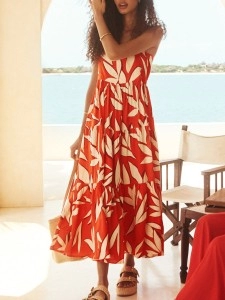 woman  vacation dress