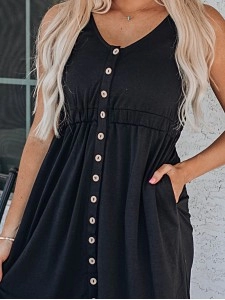 Women Casual Elegant Tank Top Dress