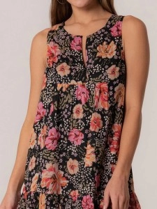 Women's Bohemian Flower Dressing