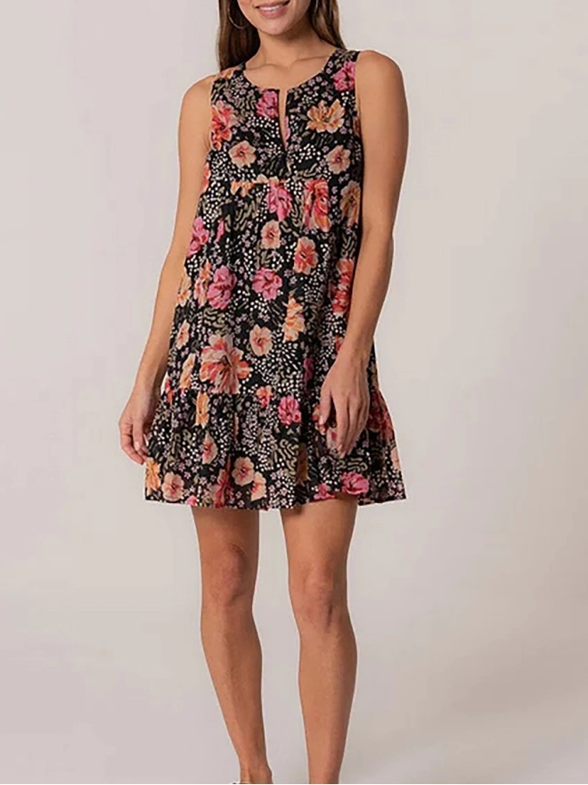 Women's Bohemian Flower Dressing