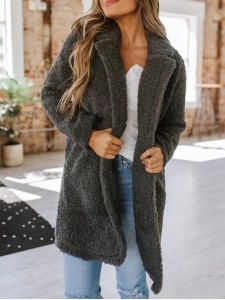 Women's Casual Elegant Sweater Jacket Coat