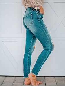 Women's Casual Jeans Trousers