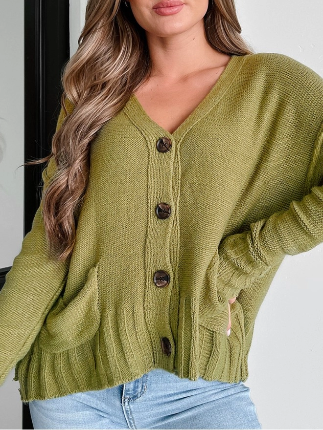 Women's Casual Knitted Sweater Top Coat