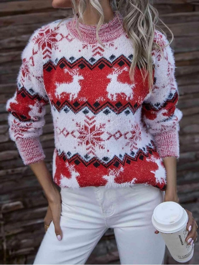 Women's Home Christmas Sweater