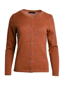 Women's mocha brown knitted sweater