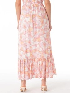 Women's printed casual vacation dress