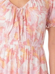 Women's printed casual vacation dress