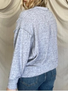 Women's simple solid color sweater